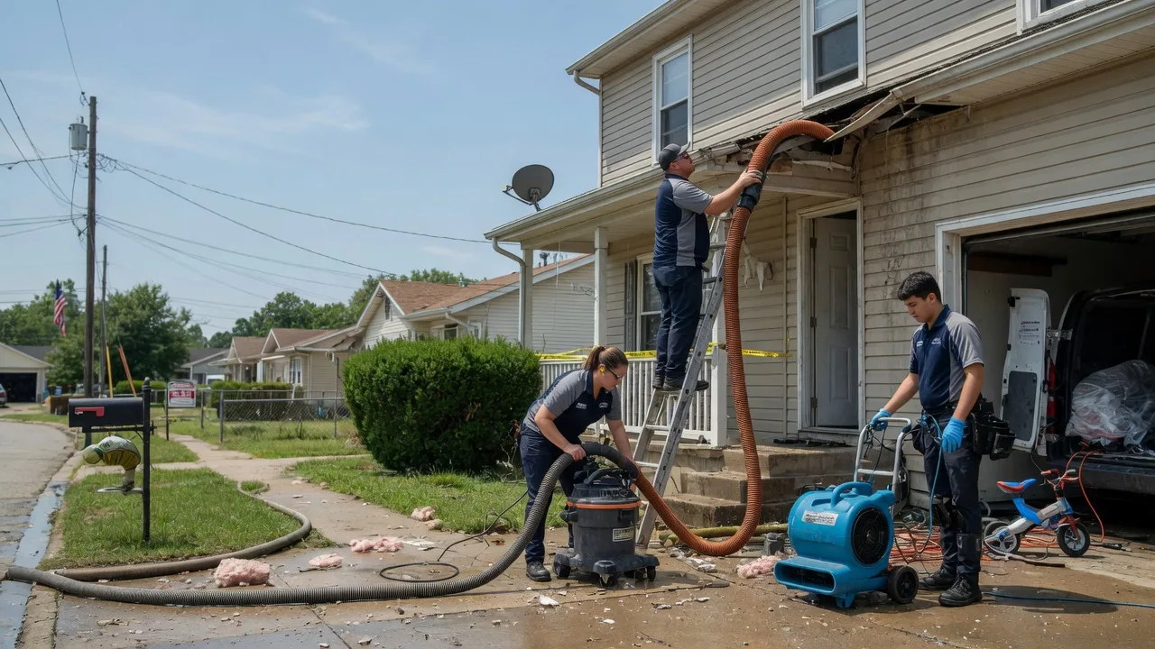 Water Damage Restoration in Pittsville, MD near me
